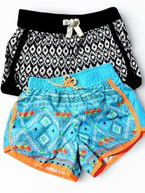 Oshkosh Carters Girls Quick Dry Water Athletic Swim Play Shorts Bundle Lot 4t